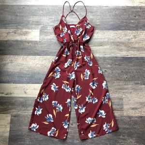 Emory Park floral jumpsuit